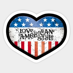 Love American Style Sticker